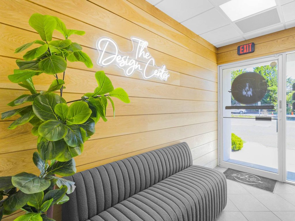 the design center lobby